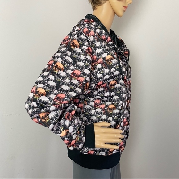 FIFTY 24SF Gallery Skull Design Zip-Up Hoodie – Size Large - Picture 6 of 11